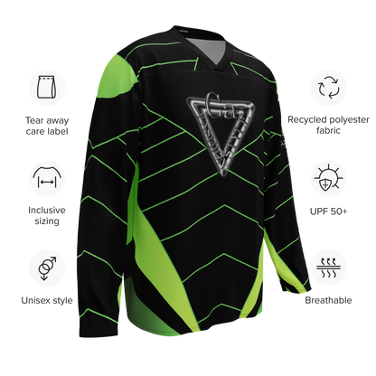 🥎 Premium® Sweatshirt CaRaUaNa – Tennis Black Green Carauana Store