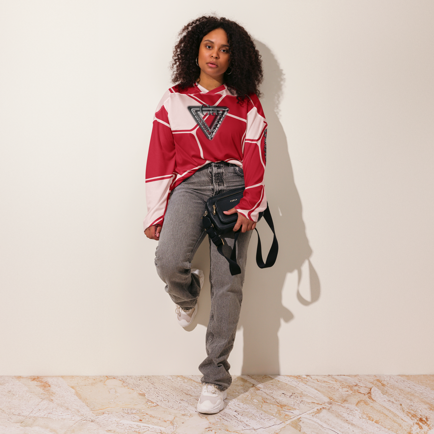 🏈 CaRaUaNa American Football Sweatshirt – Red Carauana Store