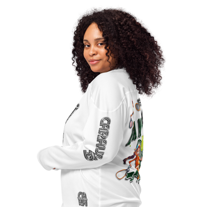 🎾 CaRaUaNa Premium® Tennis Sweatshirt – White Carauana Store