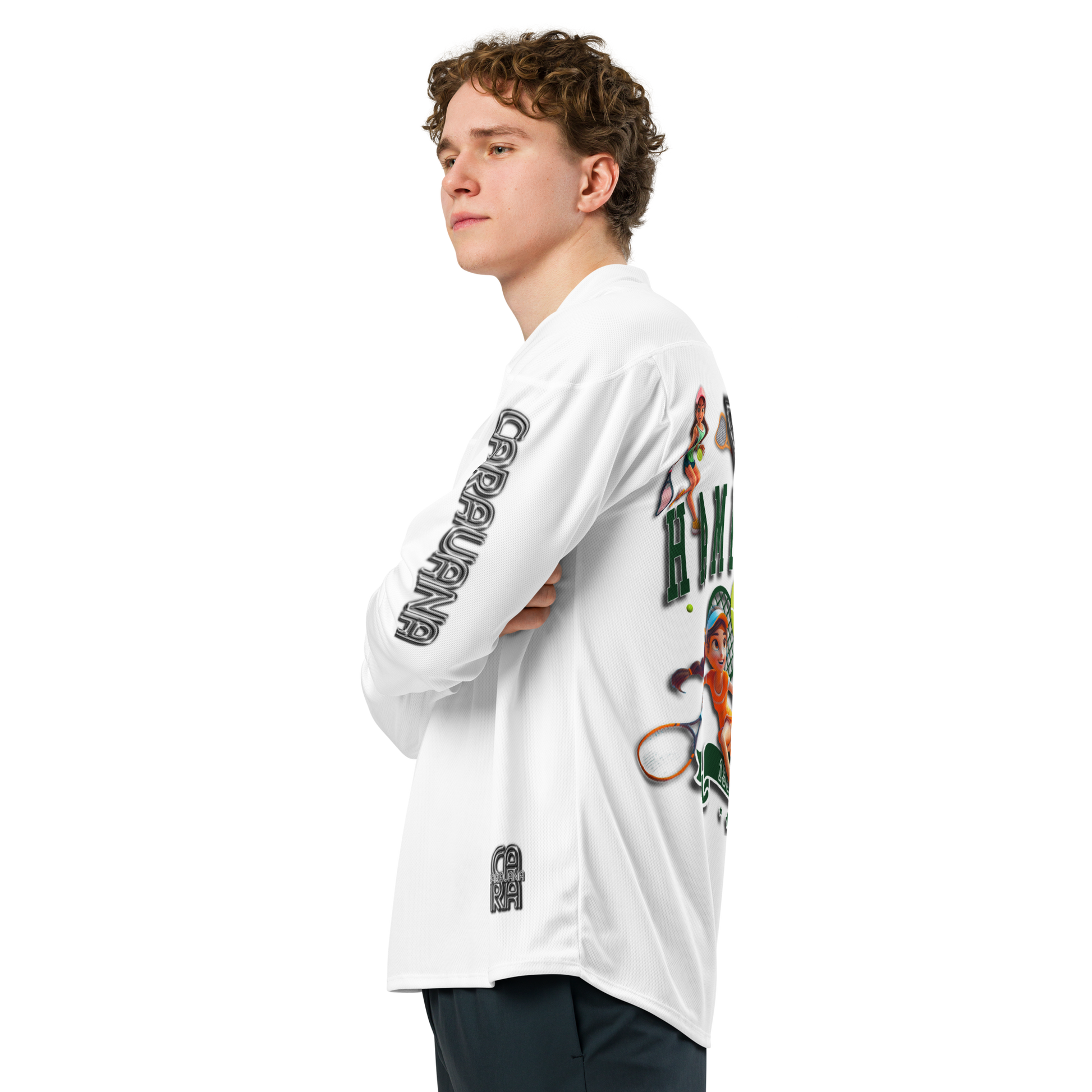 🎾 CaRaUaNa Premium® Tennis Sweatshirt – White Carauana Store