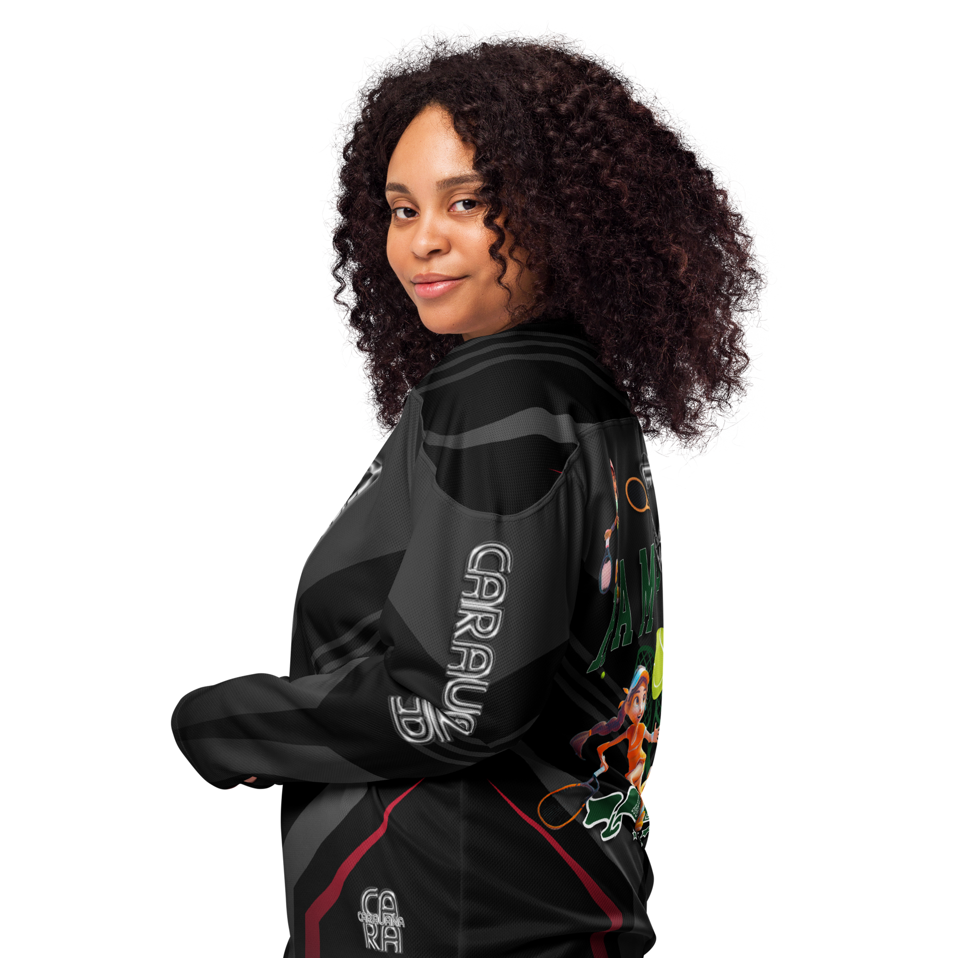 🥎 Premium® CaRaUaNa Tennis Sweatshirt – Grey Carauana Store