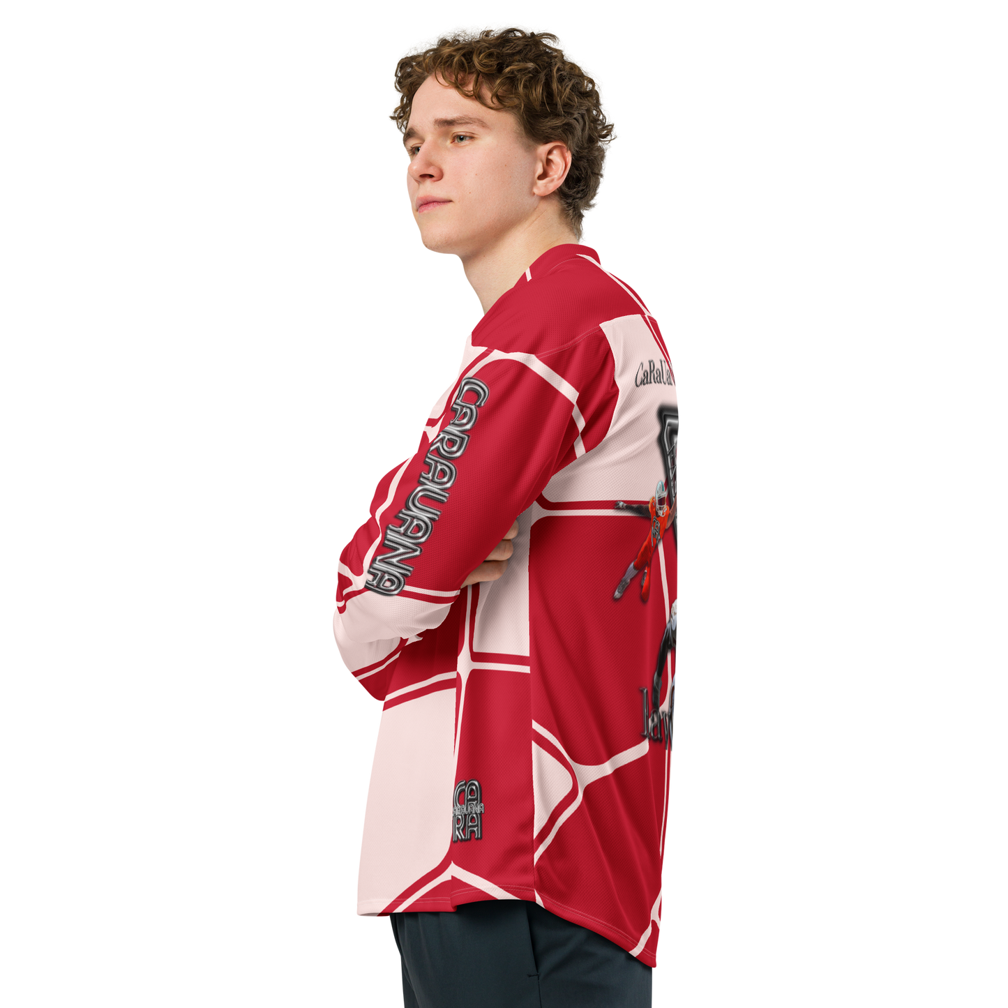 🏈 CaRaUaNa American Football Sweatshirt – Red Carauana Store