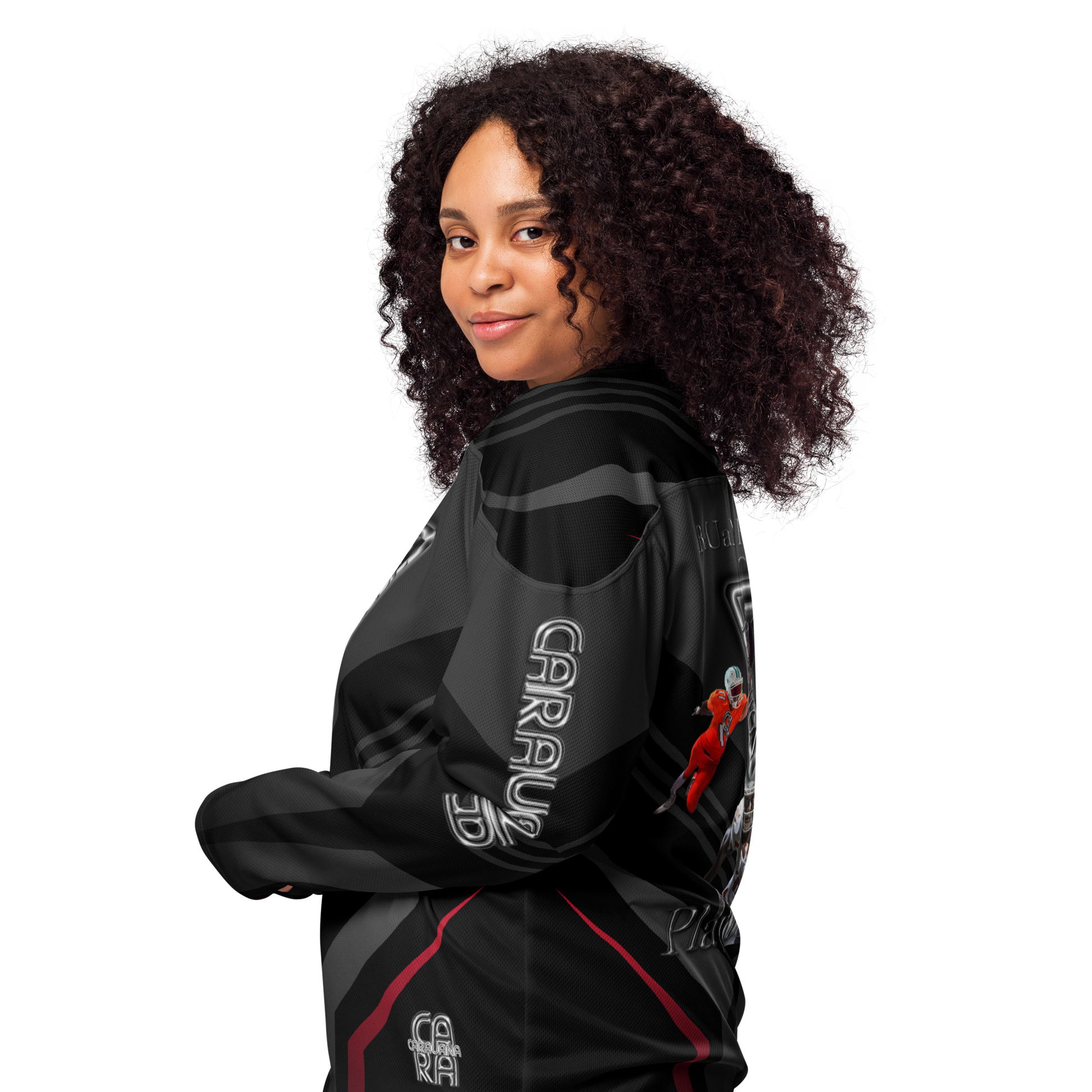 🏈 CaRaUaNa American Football Sweatshirt – Grey Carauana Store