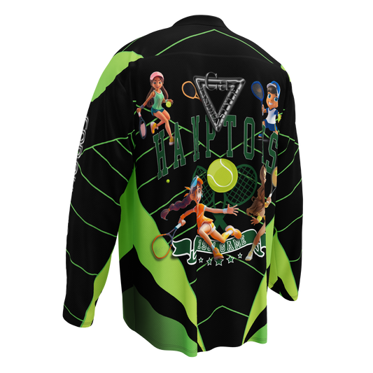 🥎 Premium® Sweatshirt CaRaUaNa – Tennis Black Green Carauana Store