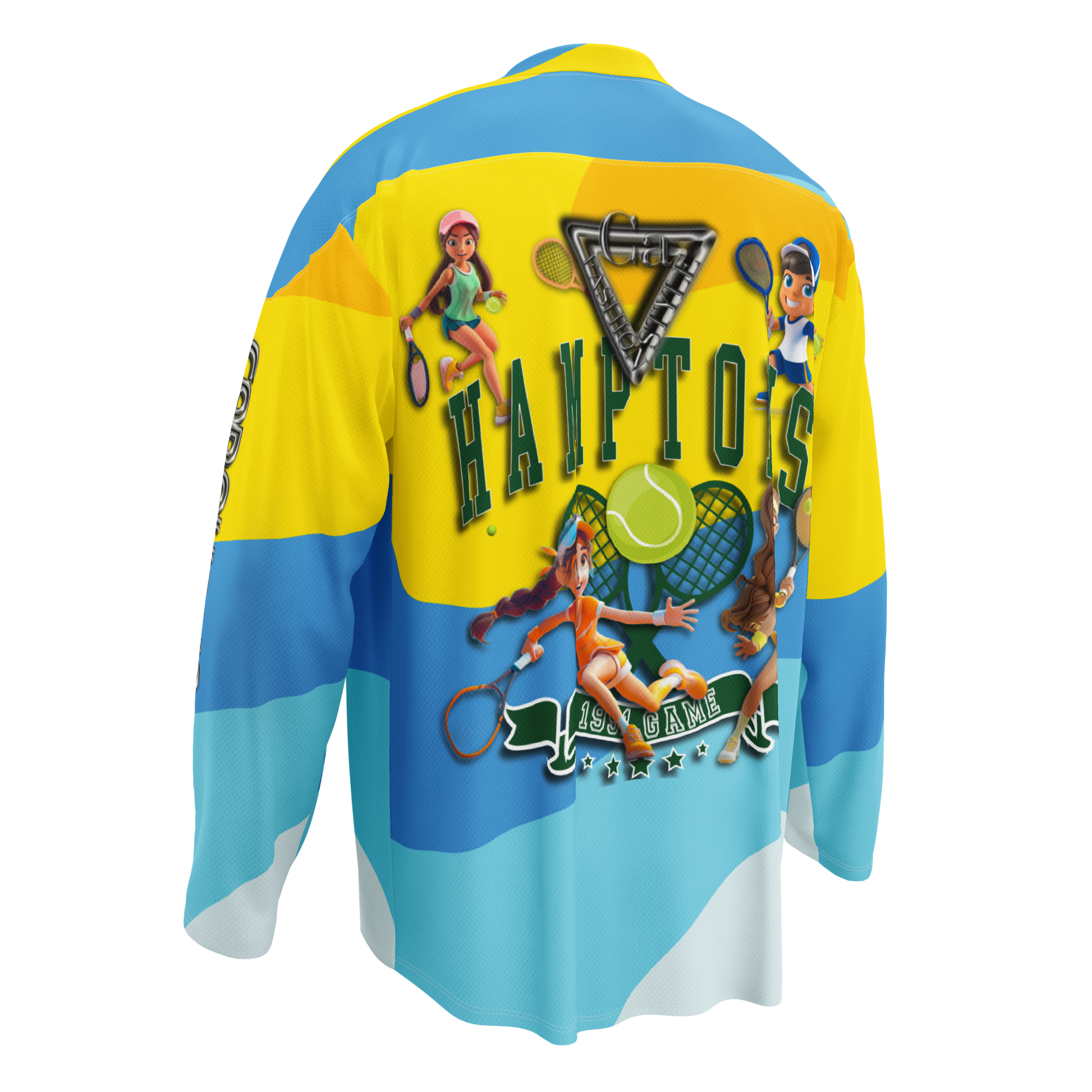 🥎 Premium® CaRaUaNa Tennis Sweatshirt – Yellow Carauana Store