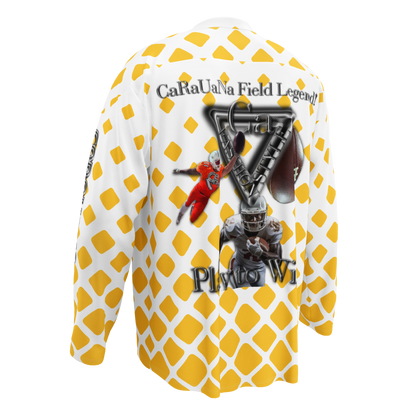 🏈 CaRaUaNa American Football Sweatshirt – Orange Edition Carauana Store