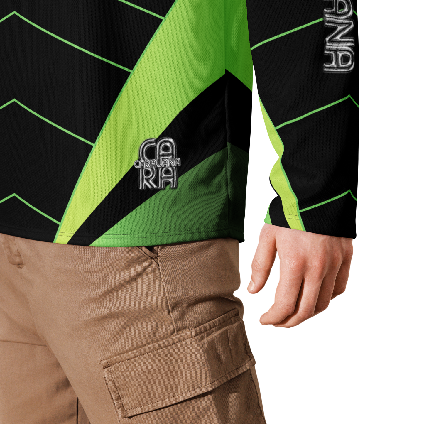 🏈 CaRaUaNa American Football Sweatshirt – Green Edition Carauana Store