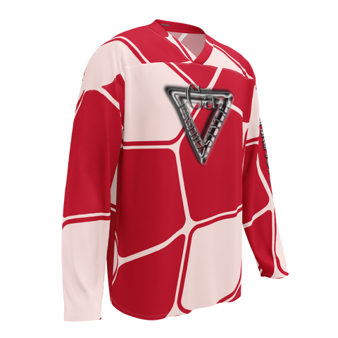 🏈 CaRaUaNa American Football Sweatshirt – Red