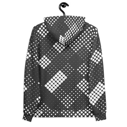 CaRaUaNa Unisex Hoodie Grey white - CaRaUaNa Fashion