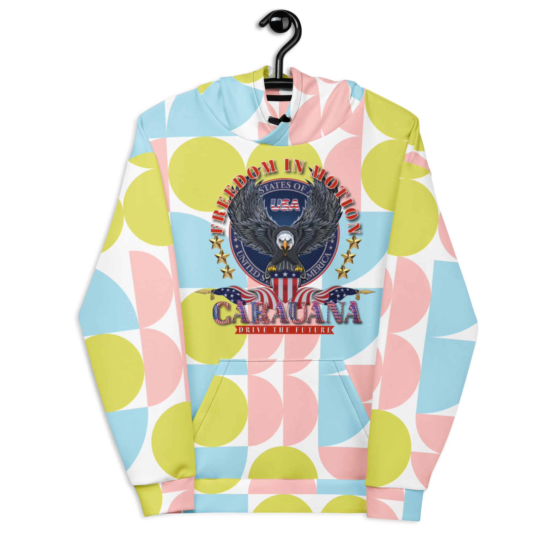 CaRaUaNa Unisex Hoodie Rhythm of Style 77 - CaRaUaNa Fashion