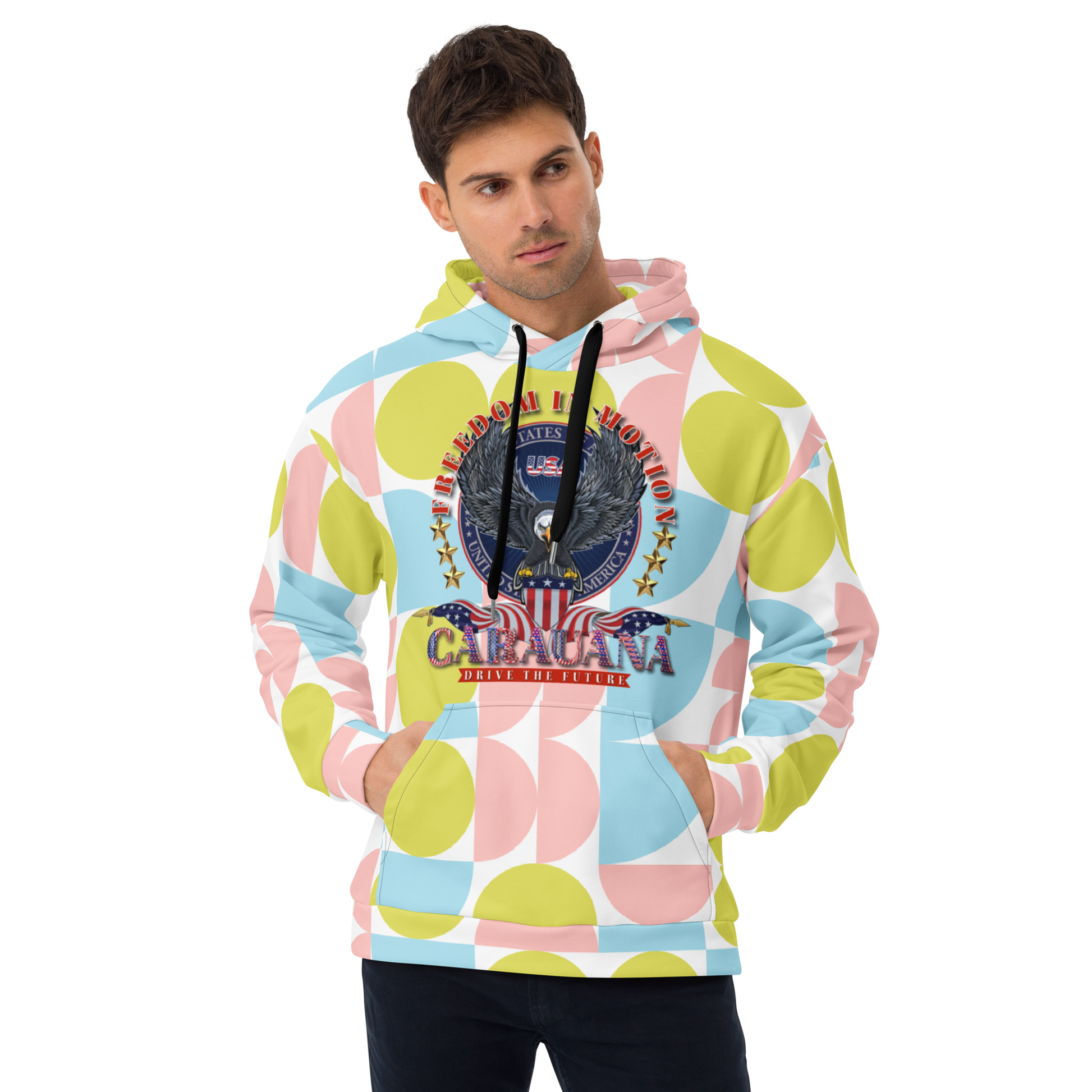 CaRaUaNa Unisex Hoodie Rhythm of Style 77 - CaRaUaNa Fashion