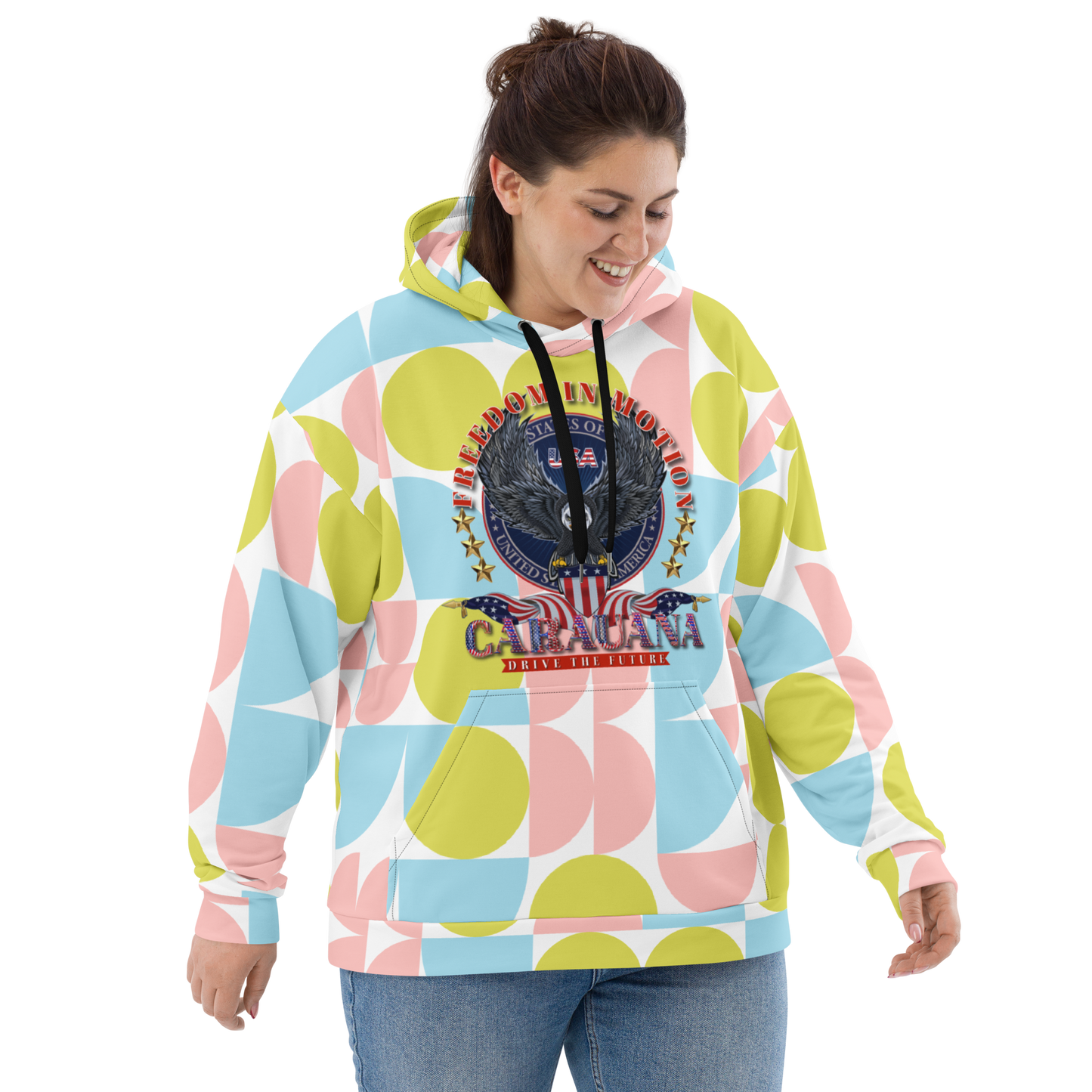 CaRaUaNa Unisex Hoodie Rhythm of Style 77 - CaRaUaNa Fashion