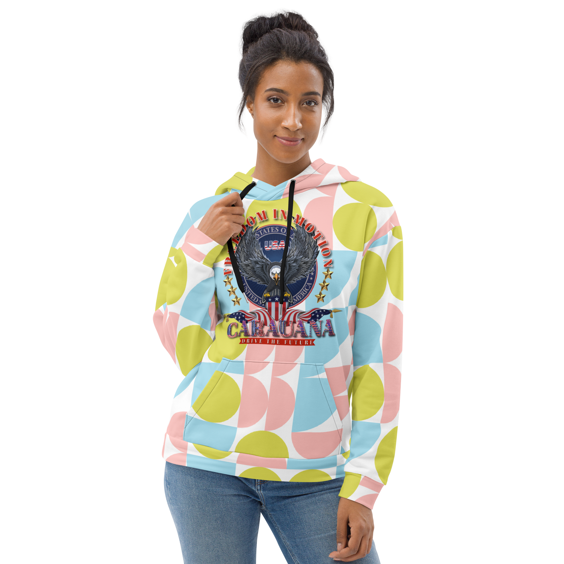 CaRaUaNa Unisex Hoodie Rhythm of Style 77 - CaRaUaNa Fashion