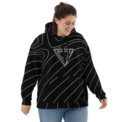 CaRaUaNa Unisex Hoodie Black Branded - CaRaUaNa Fashion