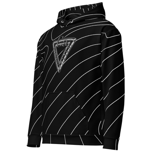 CaRaUaNa Unisex Hoodie Black Branded - CaRaUaNa Fashion