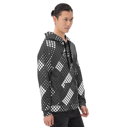 CaRaUaNa Unisex Hoodie Grey white - CaRaUaNa Fashion