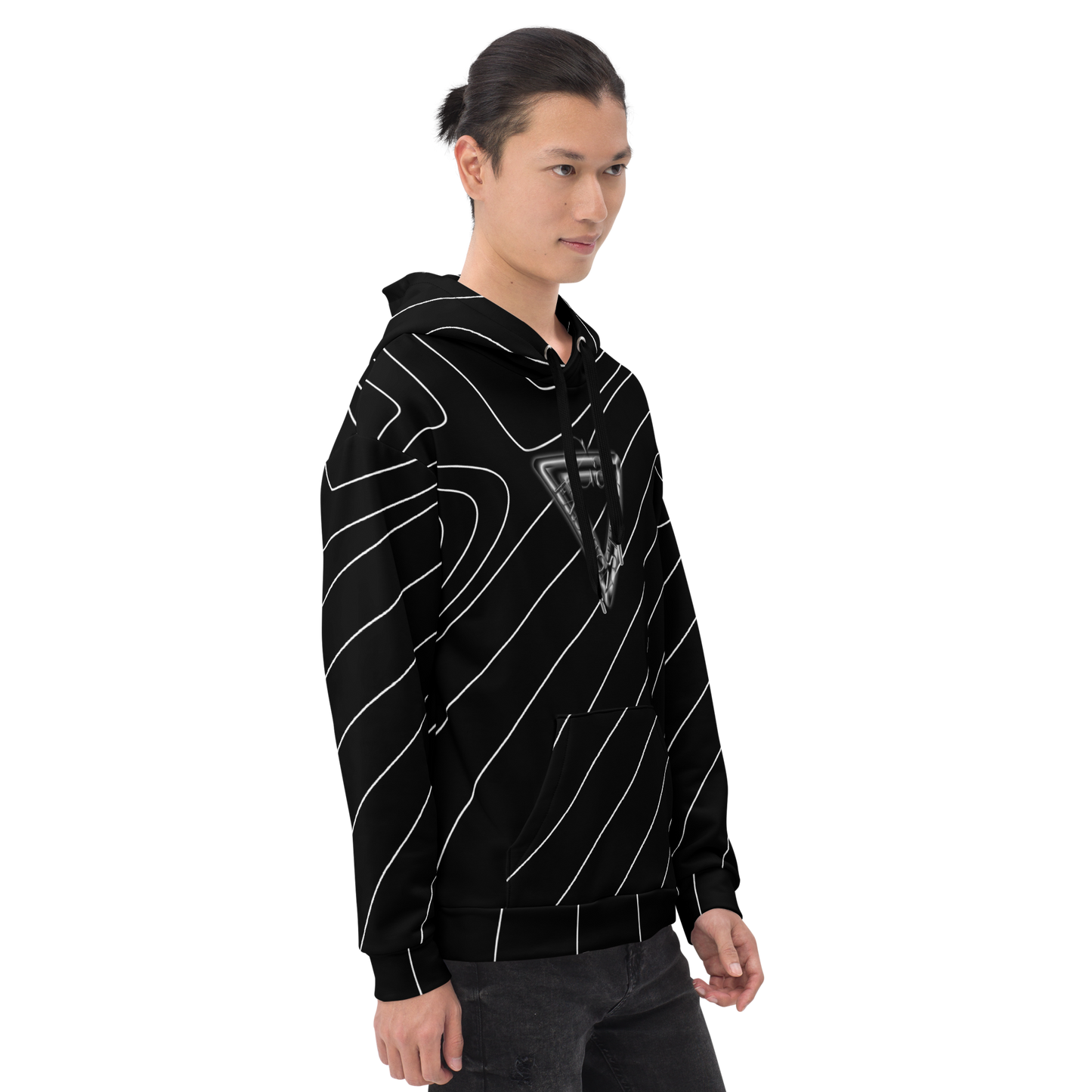 CaRaUaNa Unisex Hoodie Black Branded - CaRaUaNa Fashion