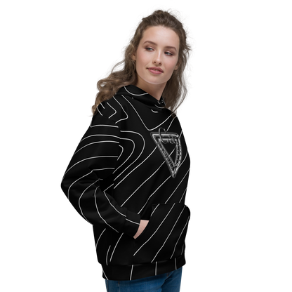 CaRaUaNa Unisex Hoodie Black Branded - CaRaUaNa Fashion