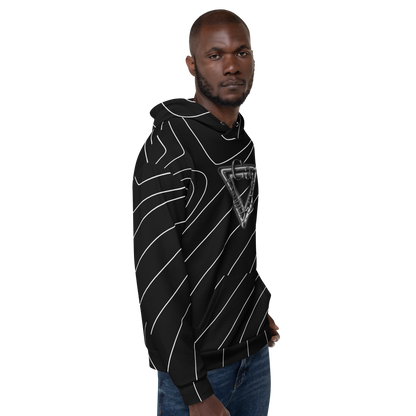 CaRaUaNa Unisex Hoodie Black Branded - CaRaUaNa Fashion