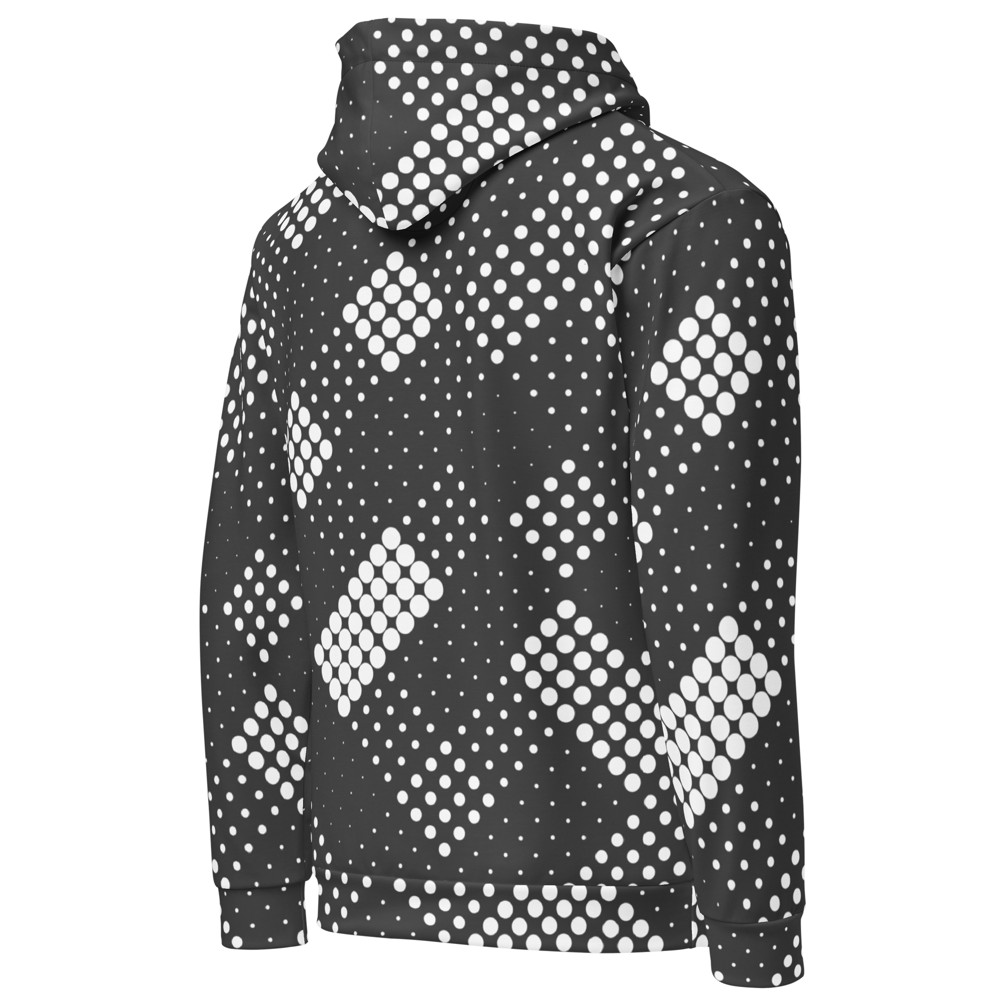 CaRaUaNa Unisex Hoodie Grey white - CaRaUaNa Fashion