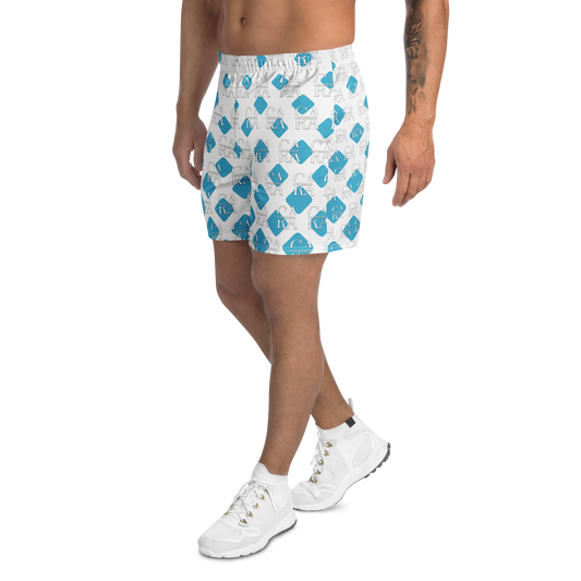 Unisex Athletic Long Shorts CaRaUaNa Cube Style Carauana Store