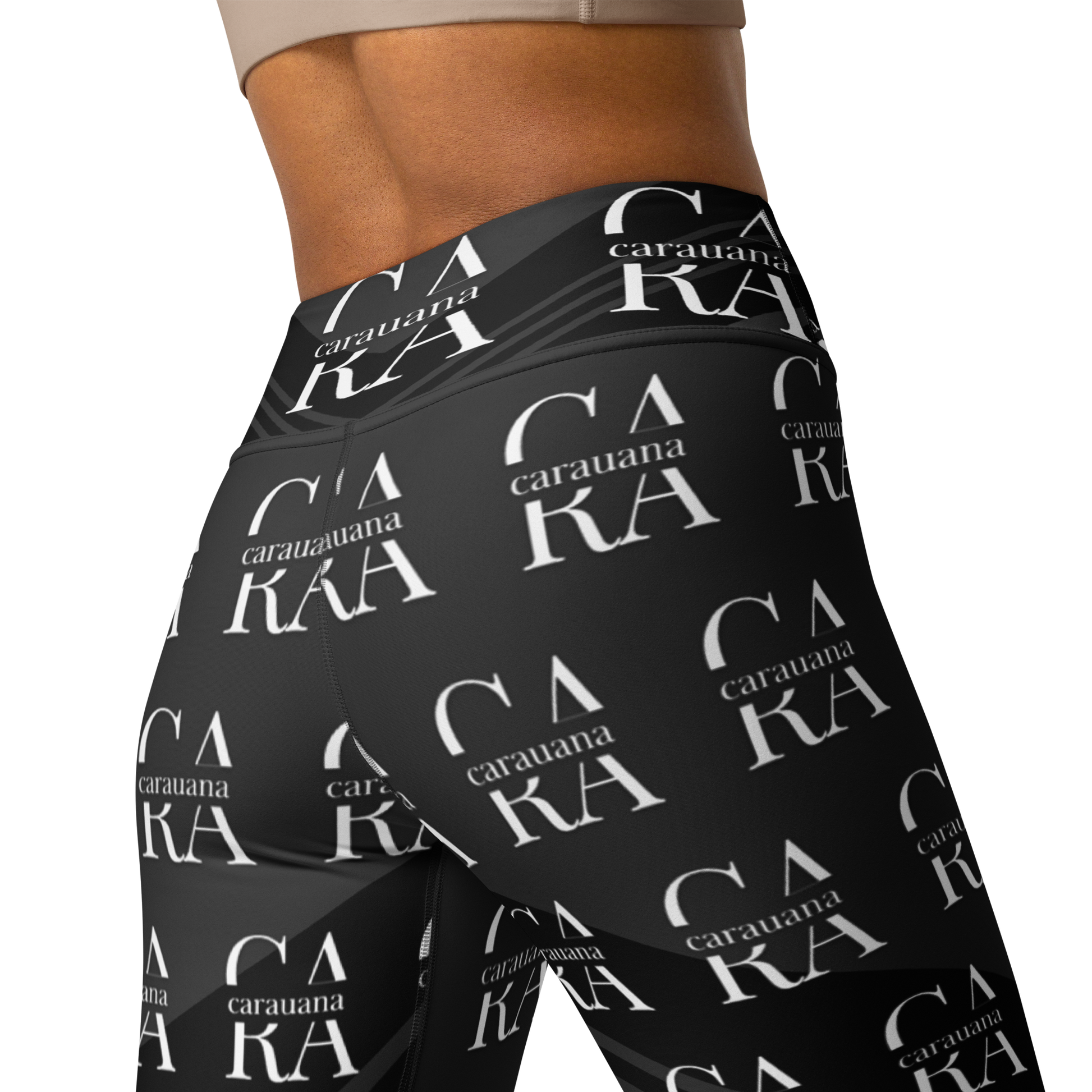 CaRaUaNa Leggings SPORT black Elegant Carauana Store