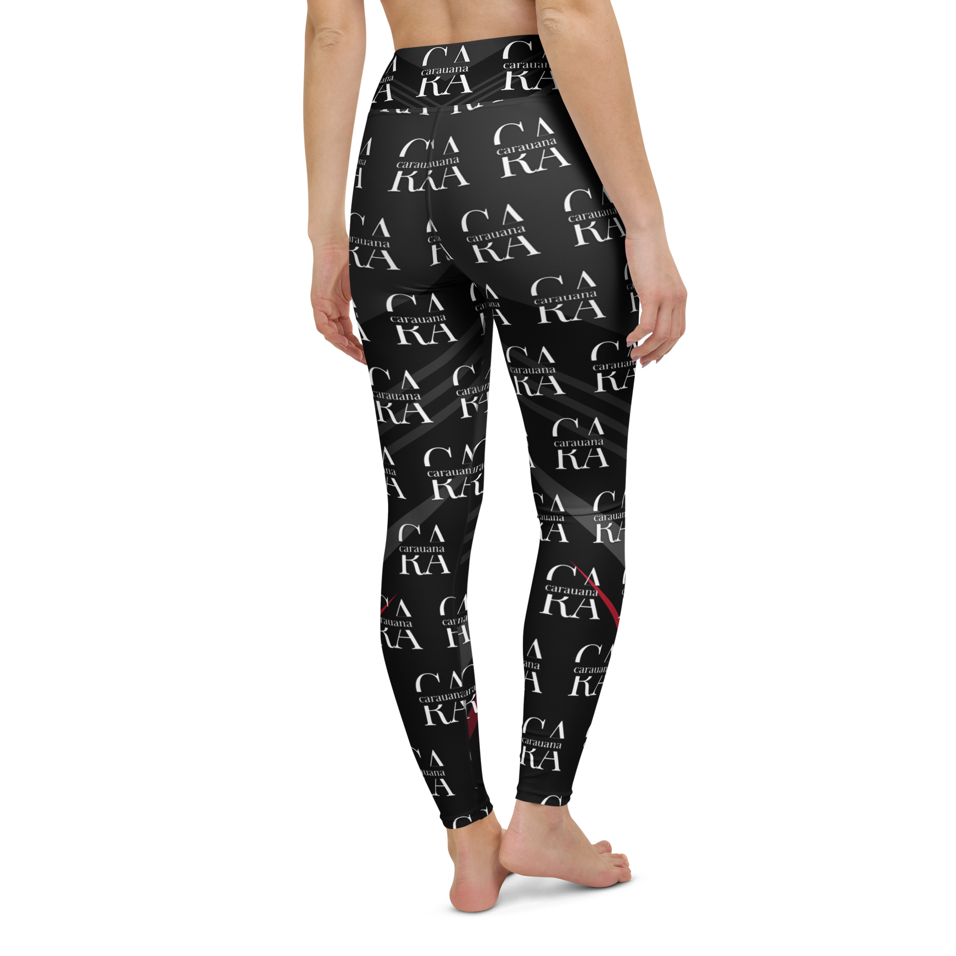 CaRaUaNa Leggings SPORT black Elegant Carauana Store