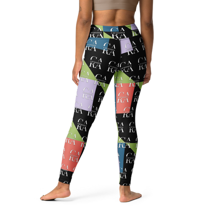 CaRaUaNa Leggings SPORT Green Black Carauana Store