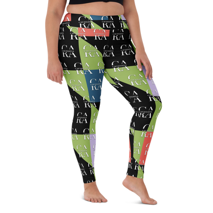 CaRaUaNa Leggings SPORT Green Black Carauana Store
