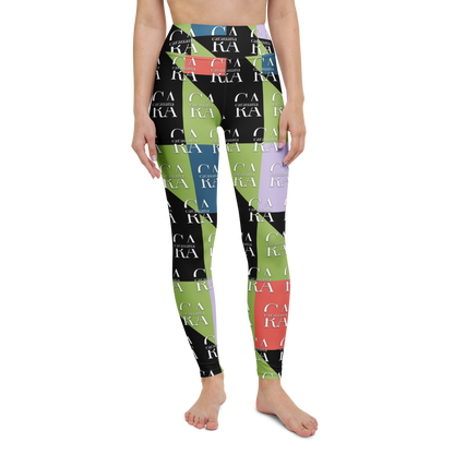 CaRaUaNa Leggings SPORT Green Black Carauana Store