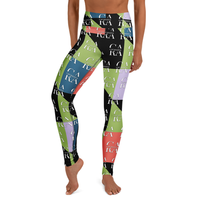 CaRaUaNa Leggings SPORT Green Black Carauana Store
