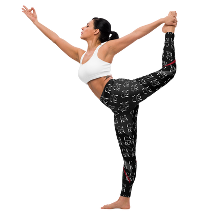 CaRaUaNa Leggings SPORT black Elegant Carauana Store