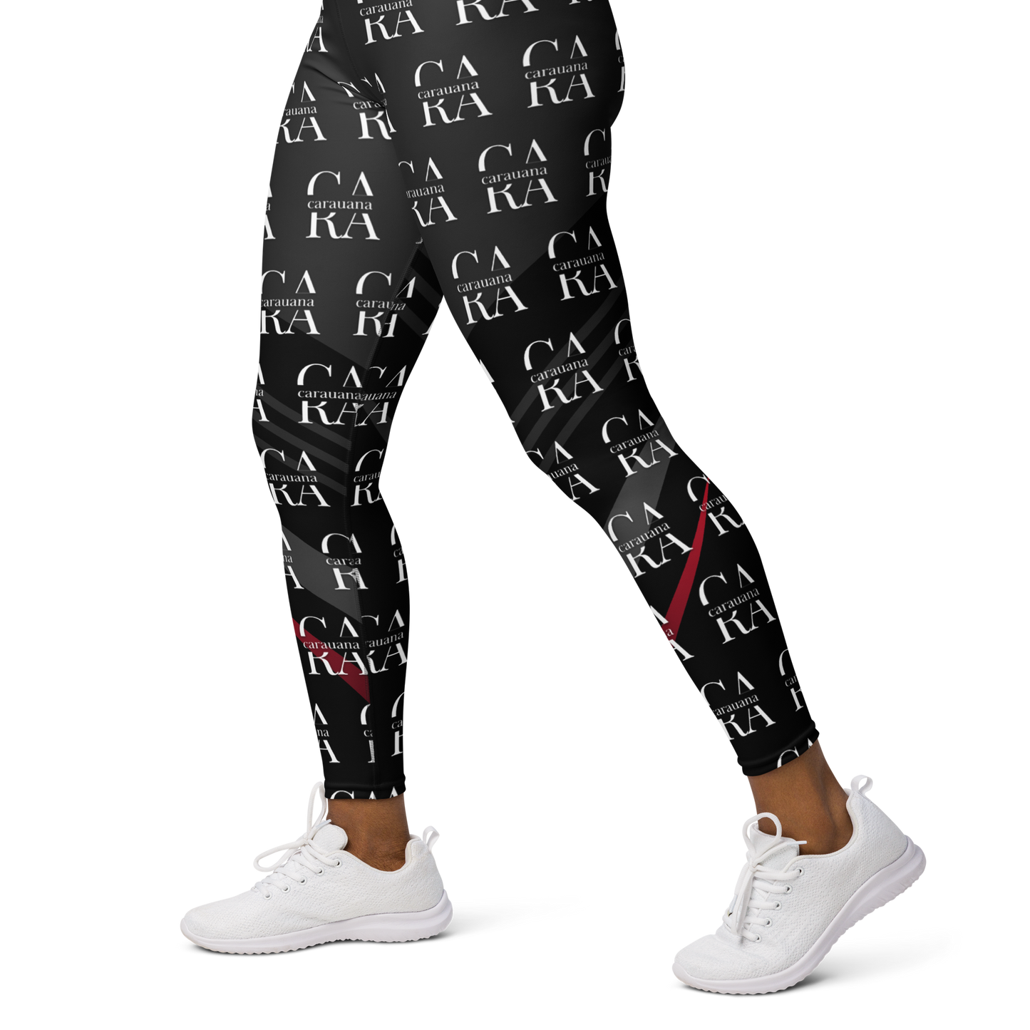 CaRaUaNa Leggings SPORT black Elegant Carauana Store
