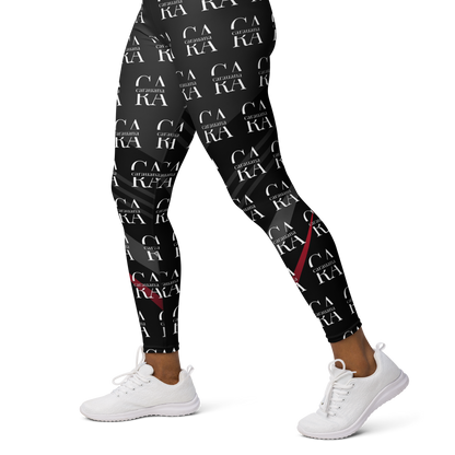 CaRaUaNa Leggings SPORT black Elegant Carauana Store