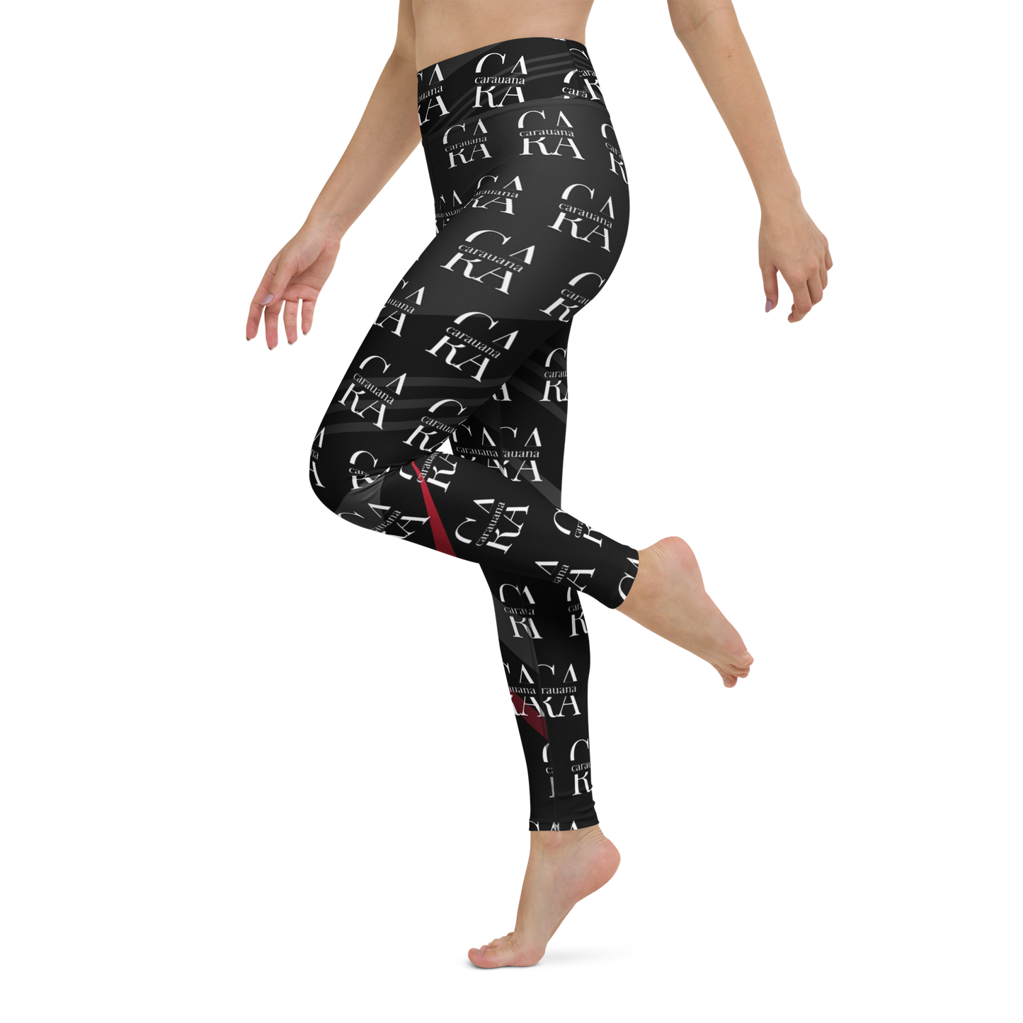 CaRaUaNa Leggings SPORT black Elegant Carauana Store