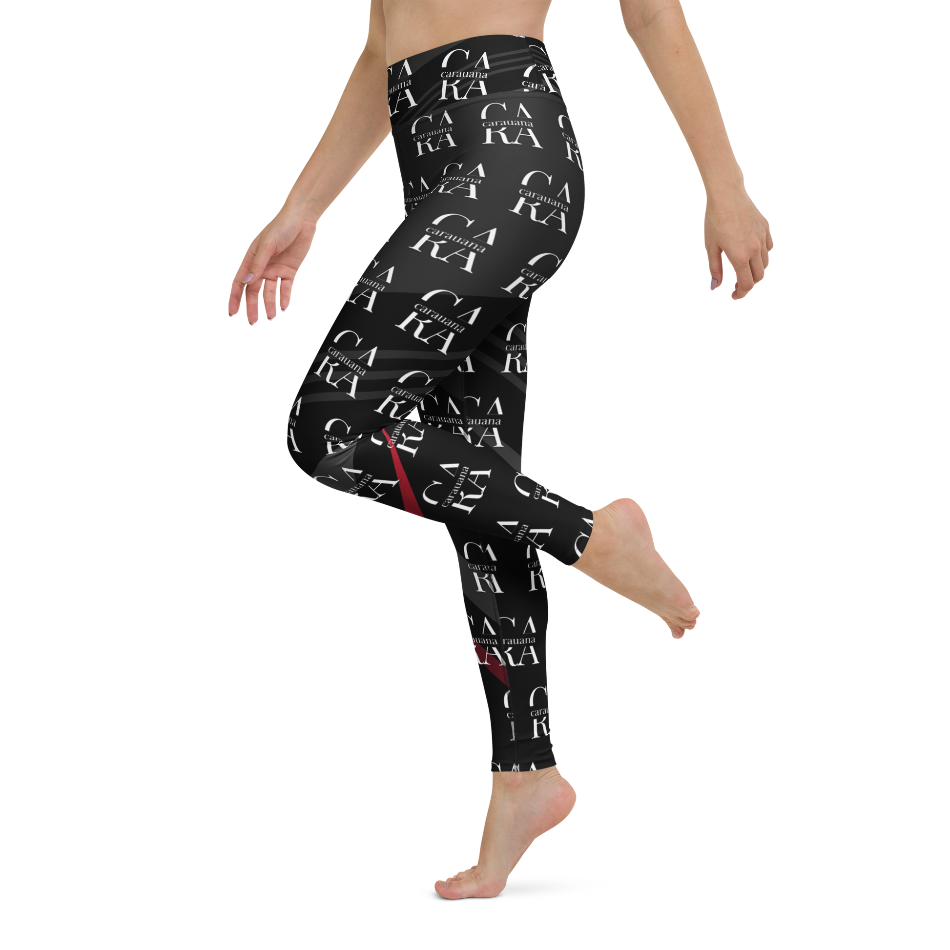 CaRaUaNa Leggings SPORT black Elegant Carauana Store