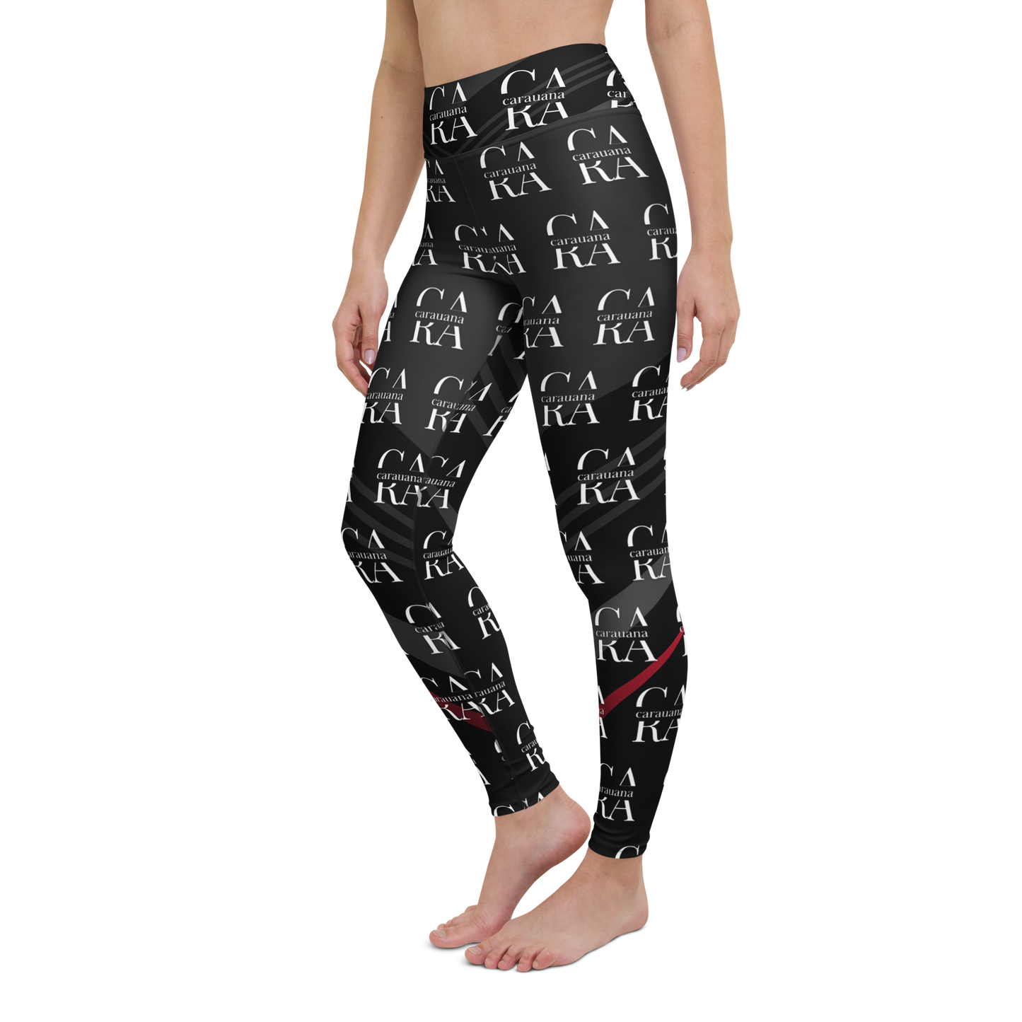 CaRaUaNa Leggings SPORT black Elegant Carauana Store