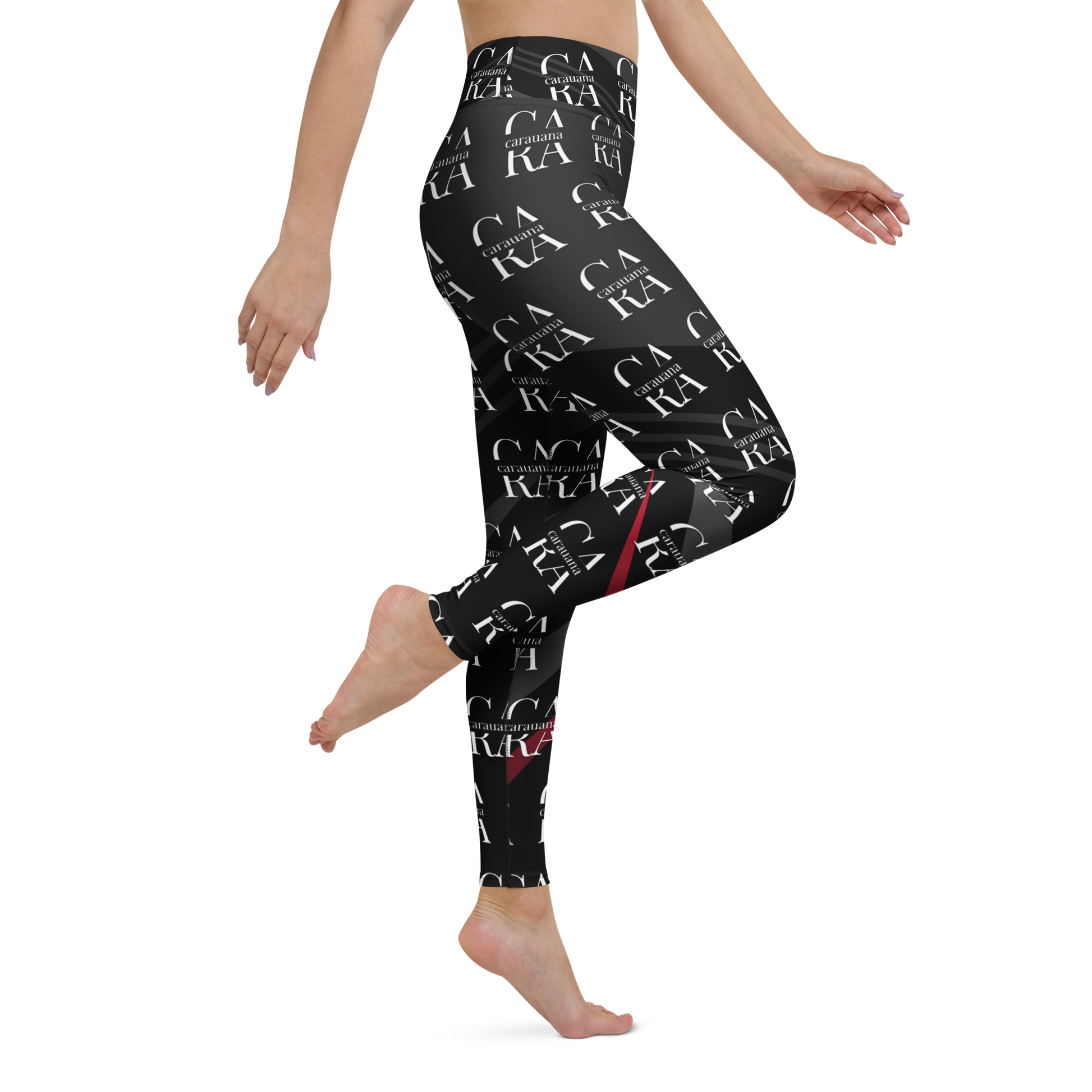 CaRaUaNa Leggings SPORT black Elegant Carauana Store