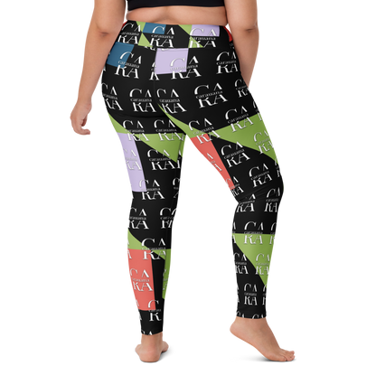 CaRaUaNa Leggings SPORT Green Black Carauana Store