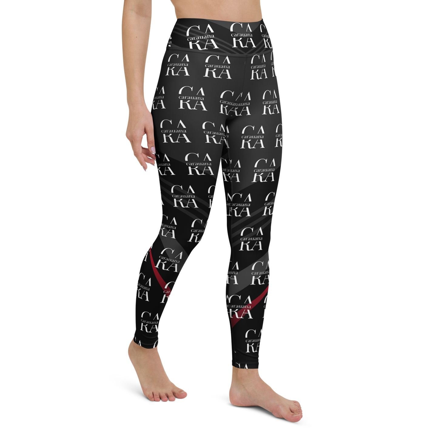 CaRaUaNa Leggings SPORT black Elegant Carauana Store