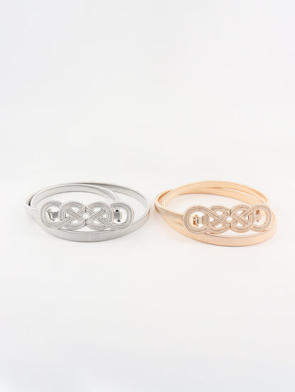 Knot Buckle Metal Belt Carauana Store