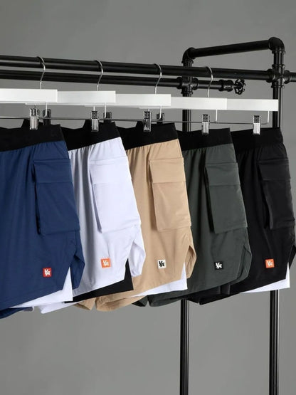 Men's Plus Size Drawstring Shorts Carauana Store