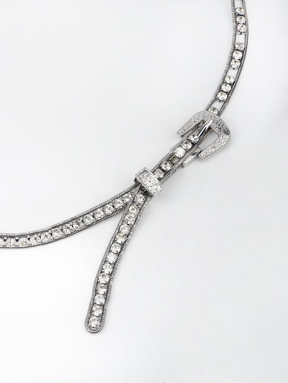 Rhinestone Metal Belt Carauana Store