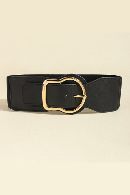 Zinc Alloy PU Leather Belt Carauana Store