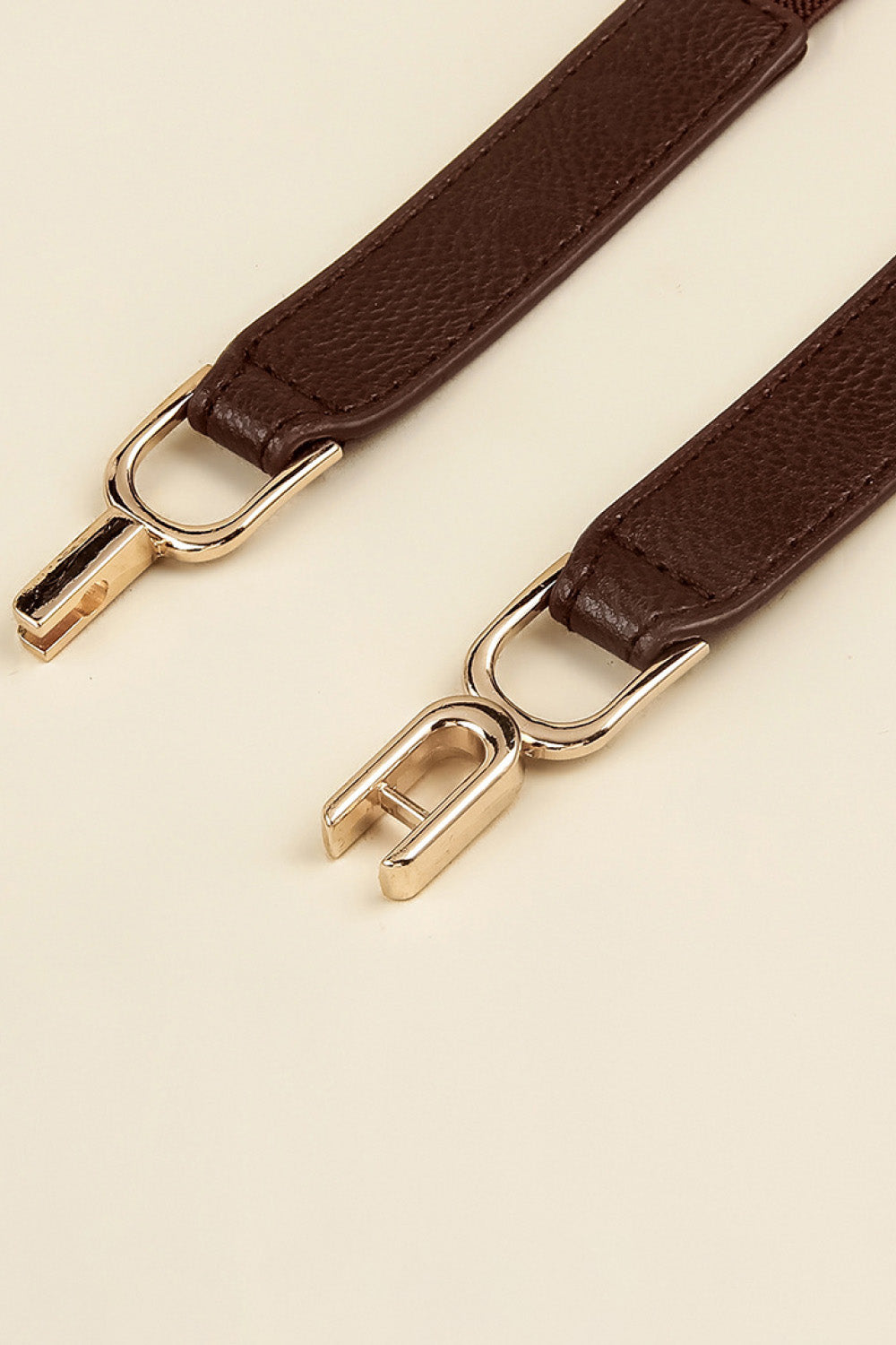 Alloy Buckle Elastic Belt Carauana Store