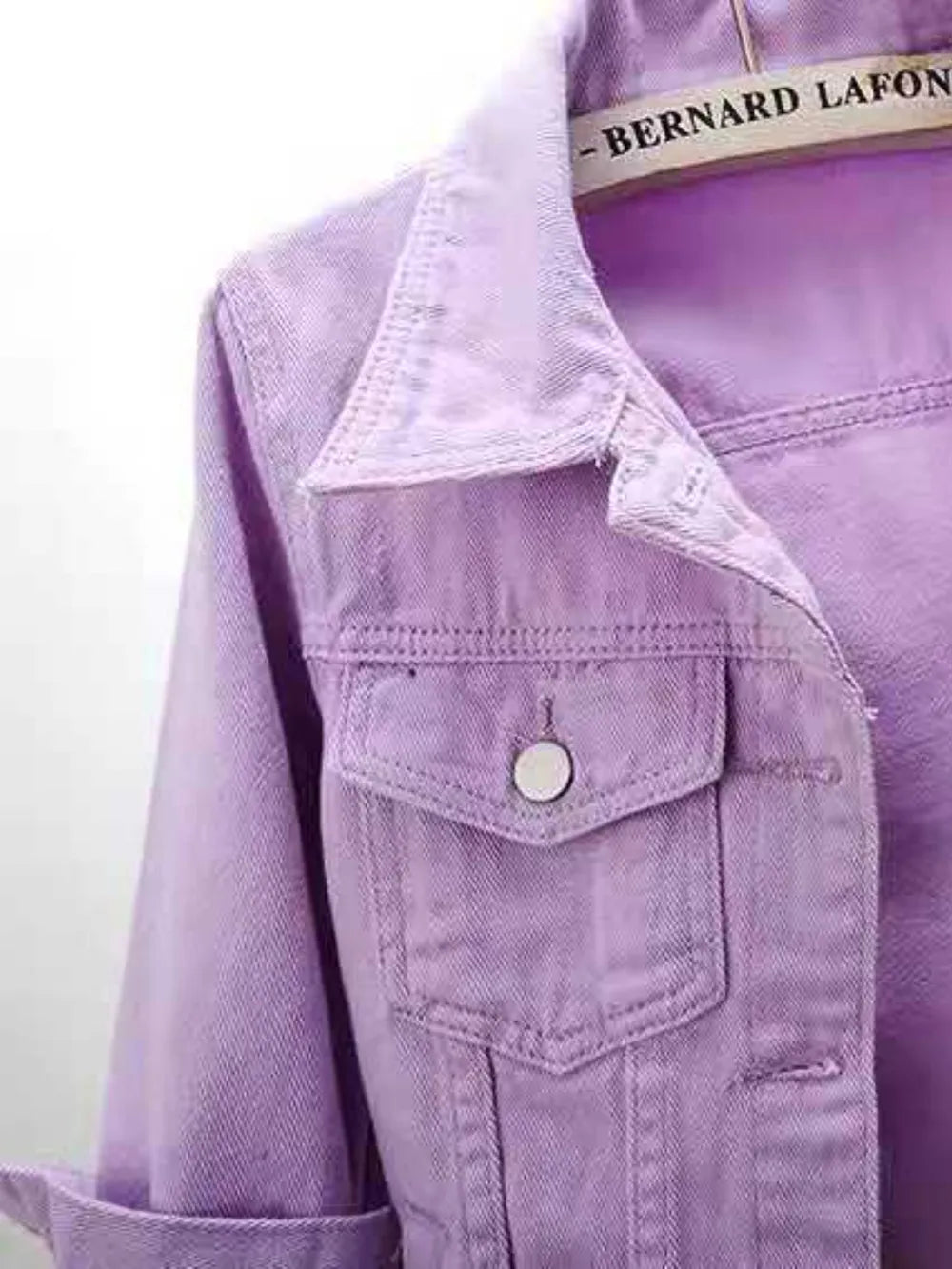 Full Size Cropped Denim Jacket Plus Size Carauana Store