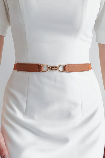 Alloy Buckle Elastic Belt Carauana Store