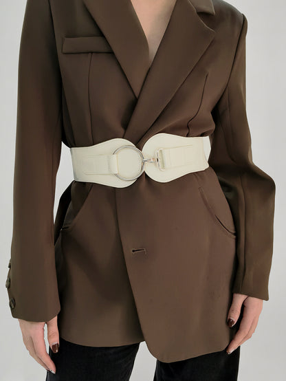 PU Elastic Wide Belt Carauana Store