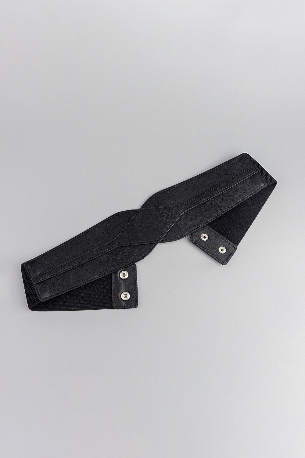 Elastic Wide PU Belt Carauana Store