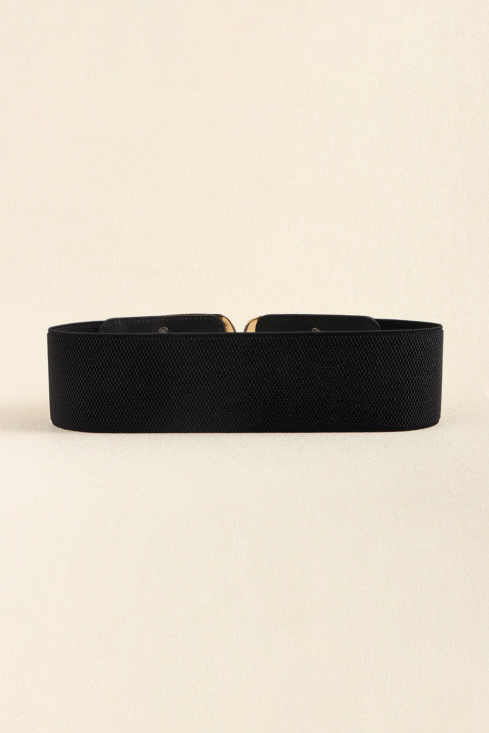 Zinc Alloy Buckle Elastic Wide Belt Carauana Store
